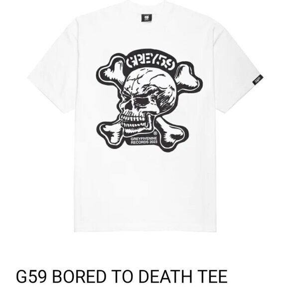 G59 Other - G59 Bored to Death White Tee Shirt Size XLarge